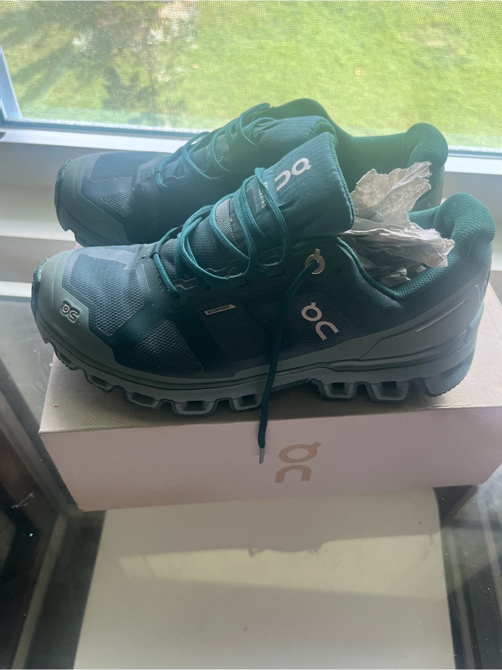 On Running Women’s Trail Shoes - Hunter Green